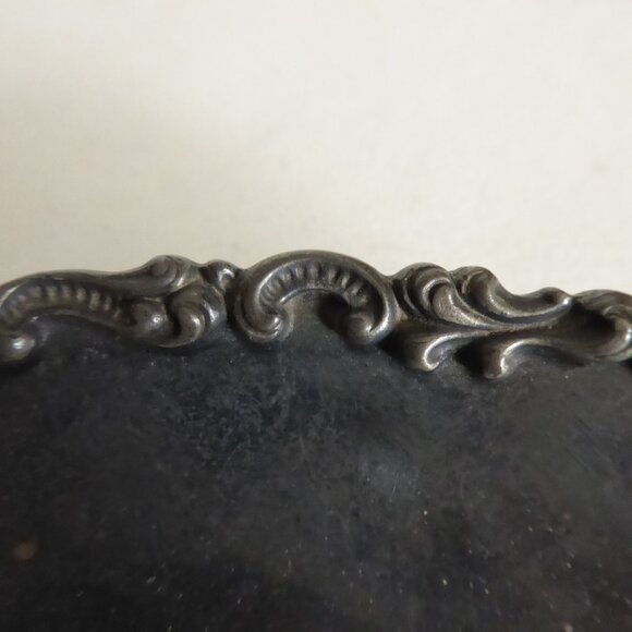 VINTAGE 1800’s MERMOD JACCARD QUADRUPLE PLATE SILVER TEA CUP & SAUCER - Picture 13 of 13